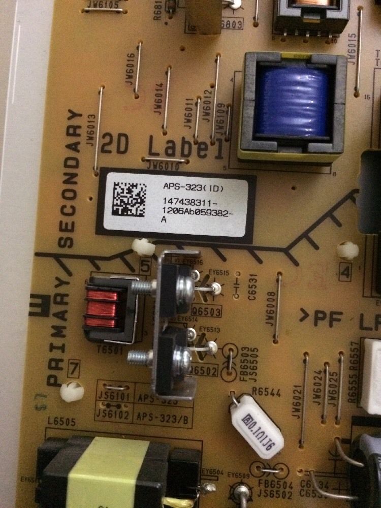 1-886-263-13 APS-323 SONY KDL-32HX753 STROMVERSORGUNG TVB